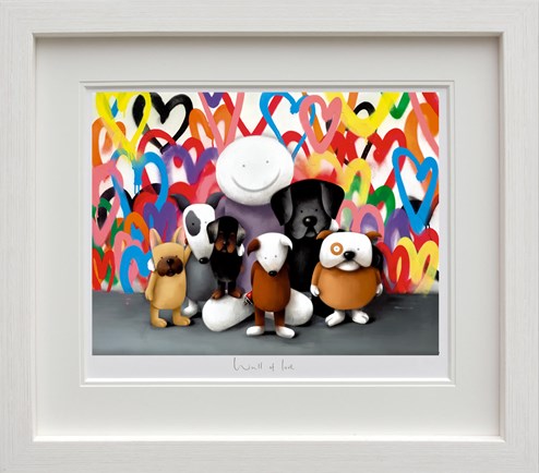 Wall of Love by Doug Hyde - Framed Limited Edition on Paper